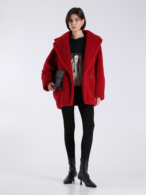 Max Mara пальто тедди FRAIS