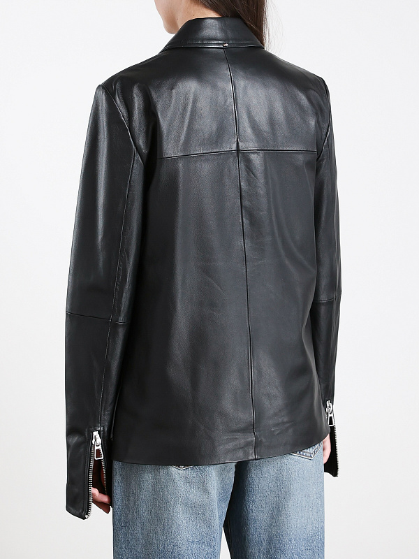 Max Mara жакет кожаный GEL