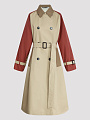 Max Mara Weekend тренч CANASTA красно-золотой