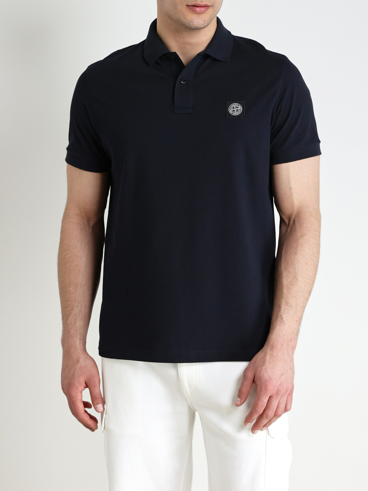 Mens stone island polo shirt shop