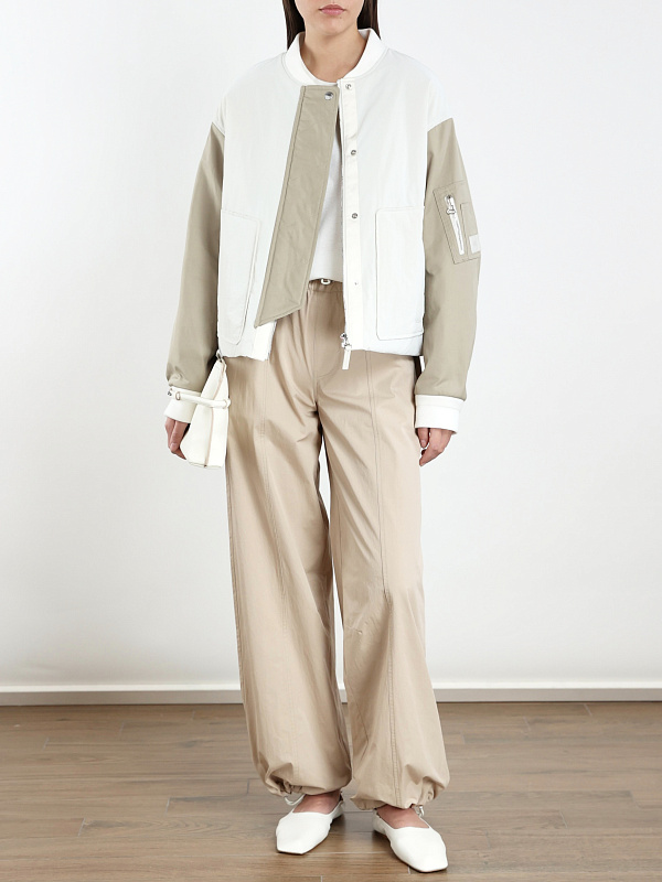 Yves Salomon брюки карго 24EFP037XXB04W