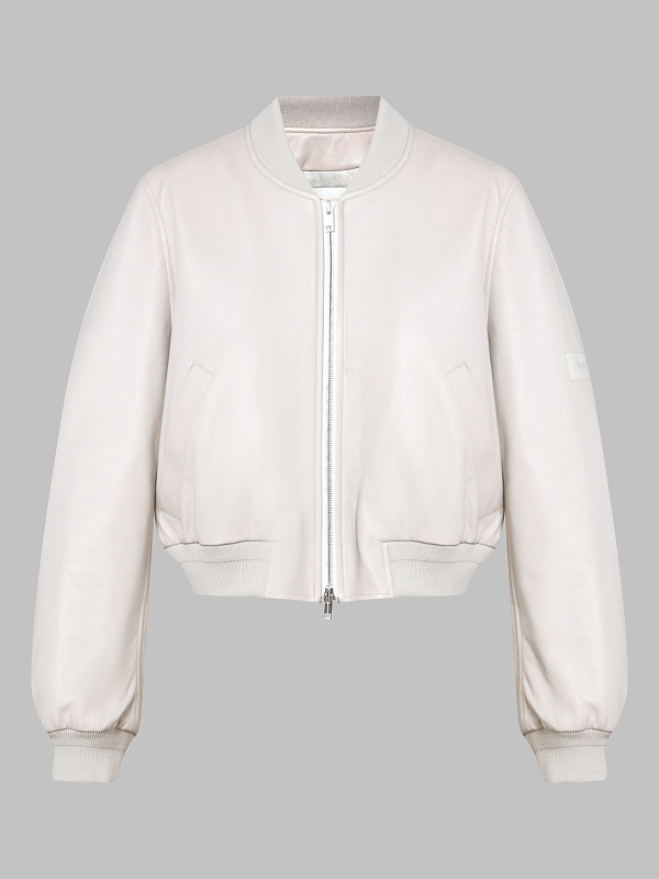 Yves Salomon куртка кожаная 24EFV20047B23W