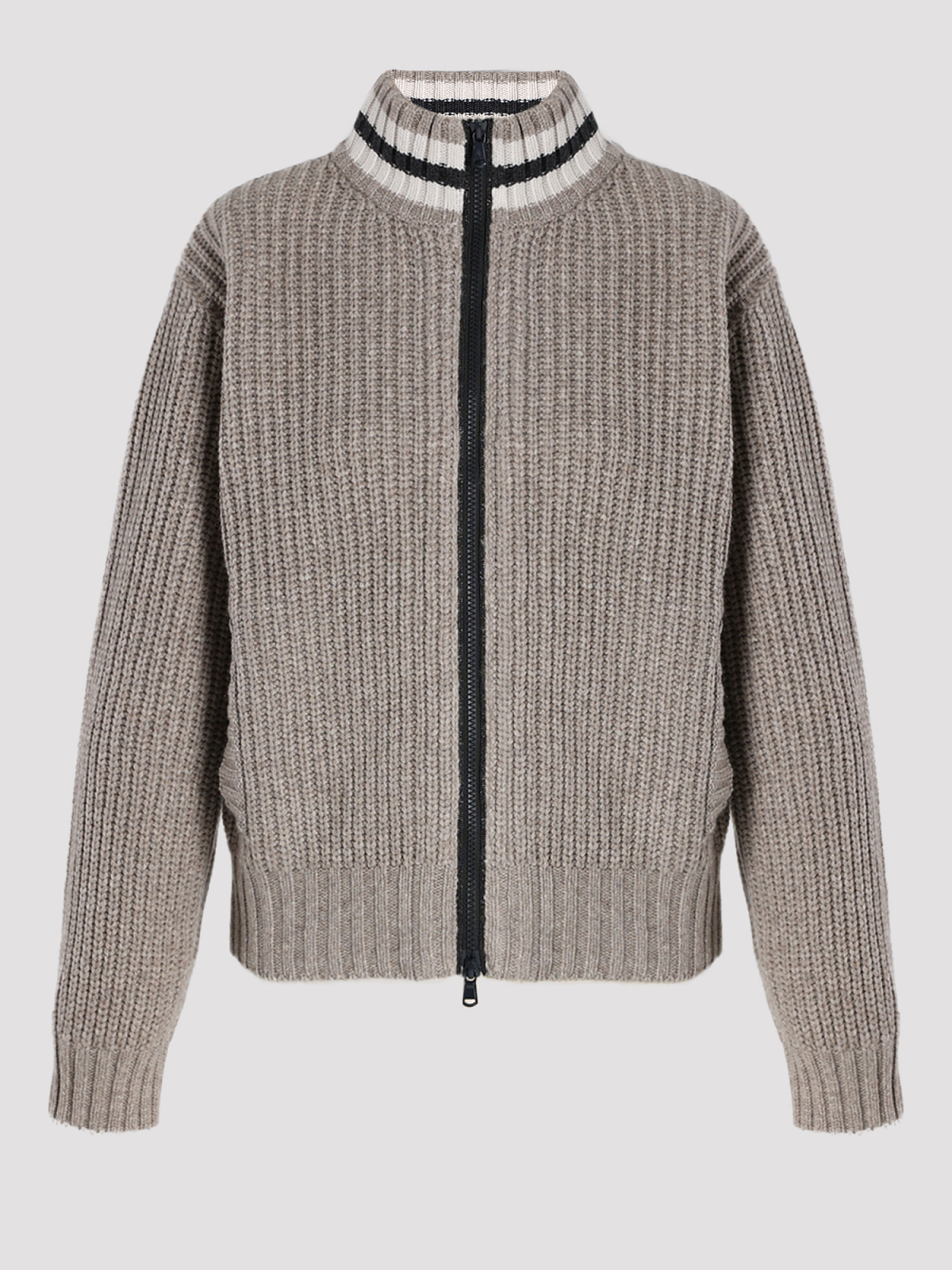 Кардиган Brunello Cucinelli M52561106 цвет серо-коричневый - купить в ...