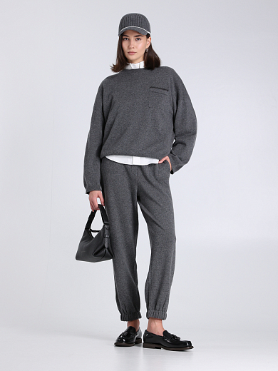 брюки трикотажные Brunello Cucinelli M12136999