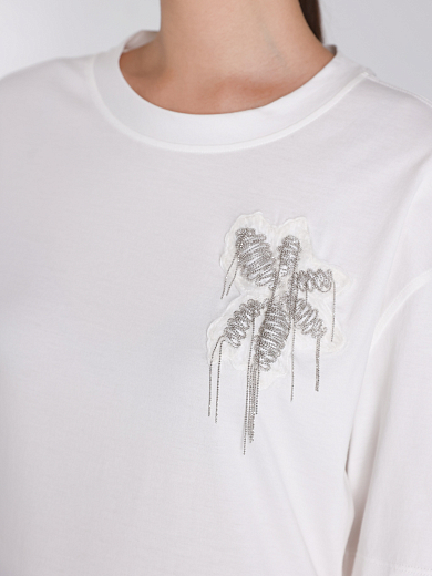 футболка Brunello Cucinelli MPT81HR710