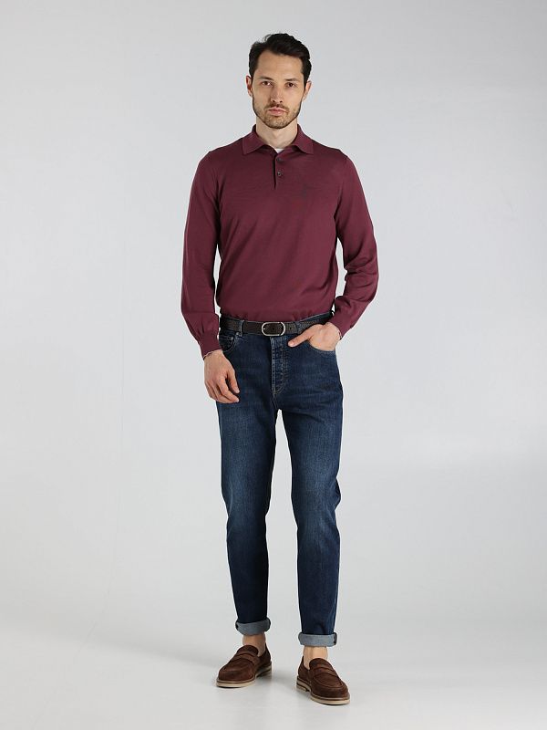 Brunello Cucinelli джемпер поло M2400295