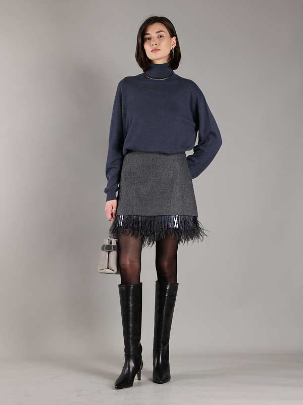 Brunello Cucinelli юбка MD588G3702