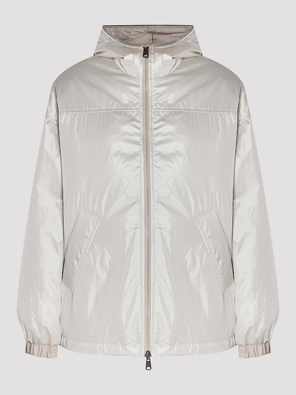 Brunello Cucinelli пуховик короткий ML1597861P