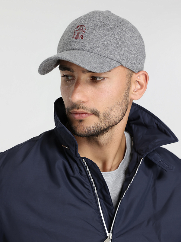 Brunello Cucinelli бейсболка ML8969978