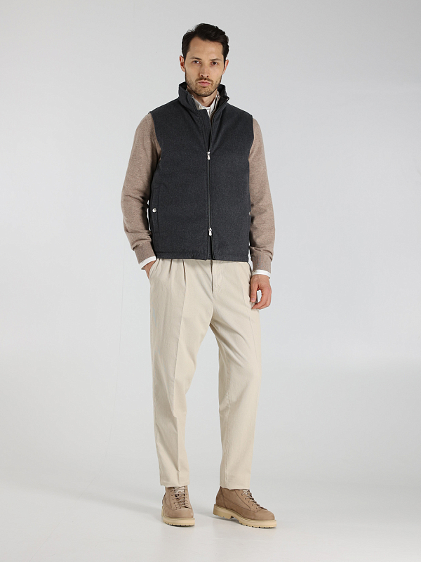 Brunello Cucinelli жилет пуховый MM4631776