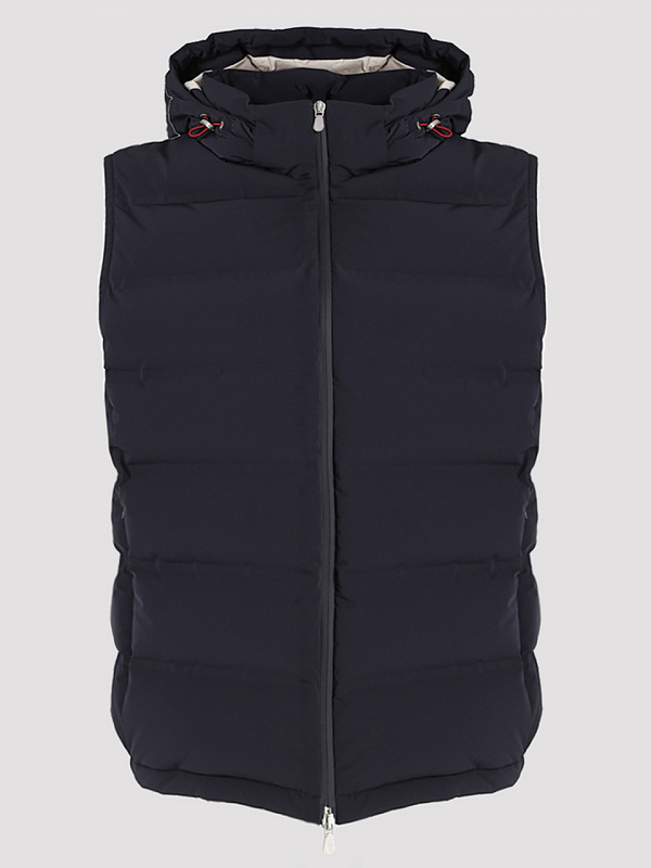 Brunello Cucinelli жилет пуховый MM4911995