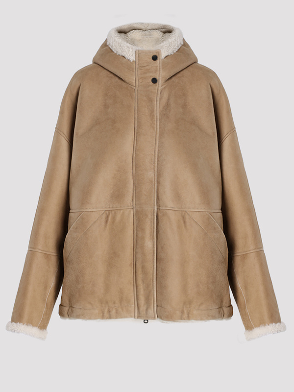 Brunello Cucinelli дубленка MPMCM7995