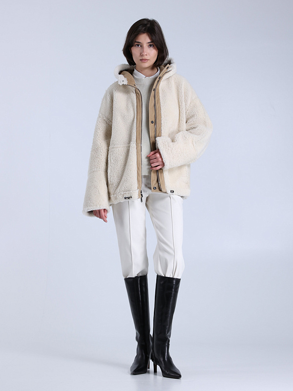 Brunello Cucinelli дубленка MPMCM7995