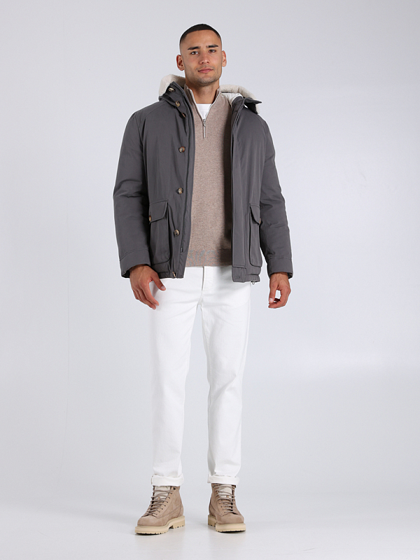 Brunello Cucinelli пуховик MY4641926