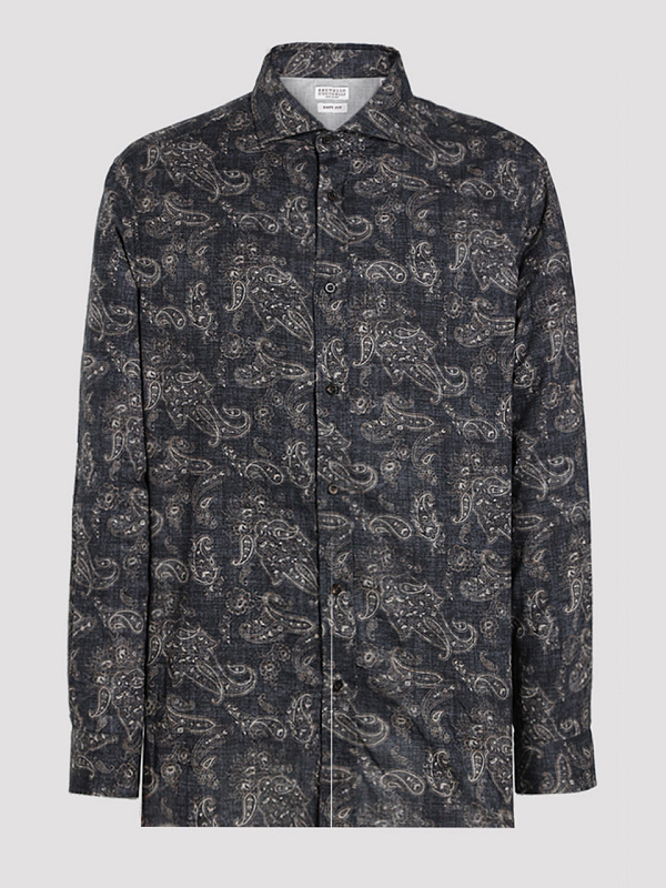 Brunello Cucinelli рубашка MY6190627