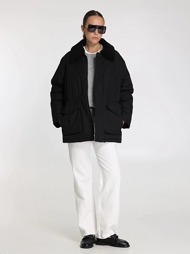 пуховик короткий Dunst UDJU4D134BK