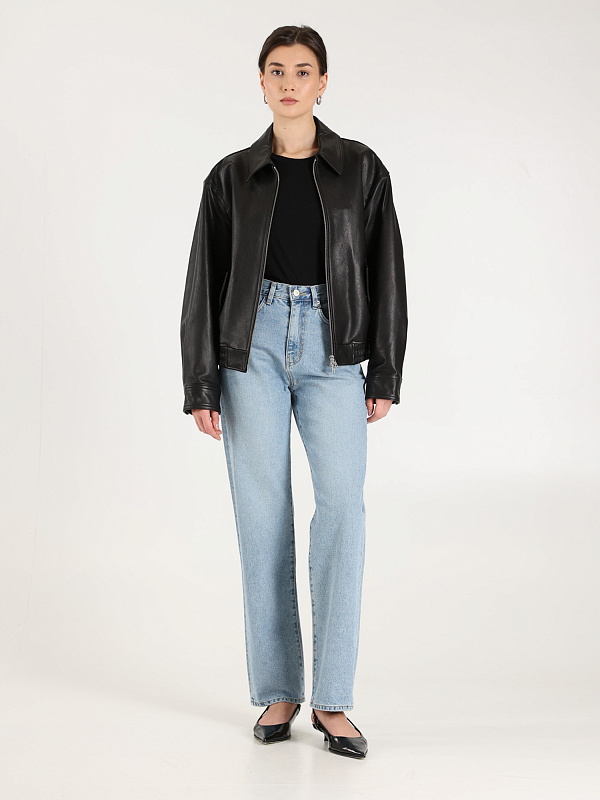 Dunst куртка кожаная UDJU4C102BK