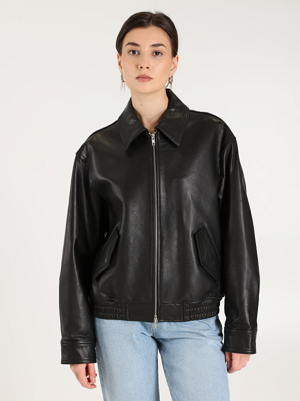 Dunst куртка кожаная UDJU4C102BK