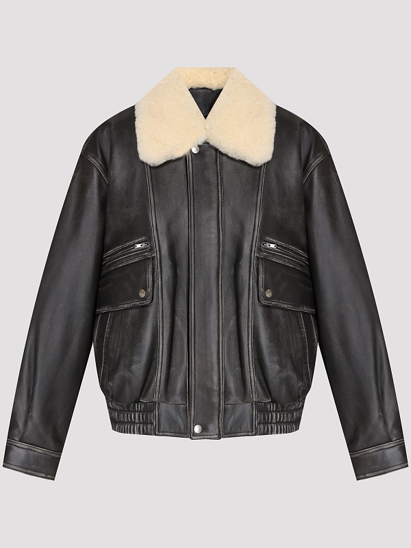 Dunst куртка кожаная UDJU4D126G3