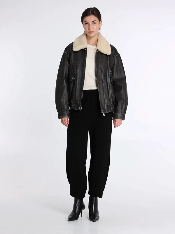 Dunst куртка кожаная UDJU4D126G3