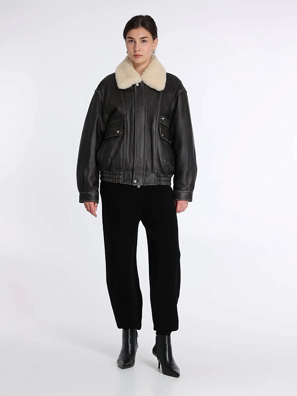 Dunst куртка кожаная UDJU4D126G3