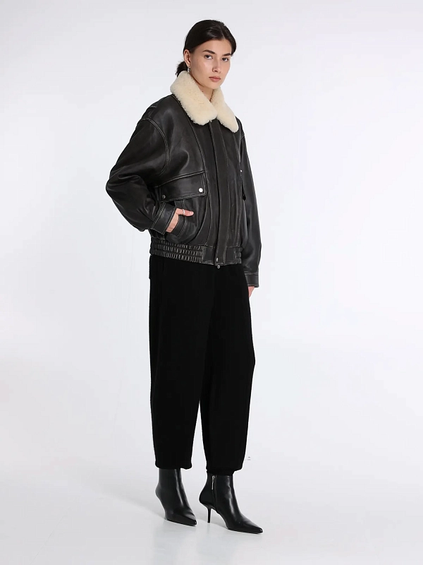 Dunst куртка кожаная UDJU4D126G3