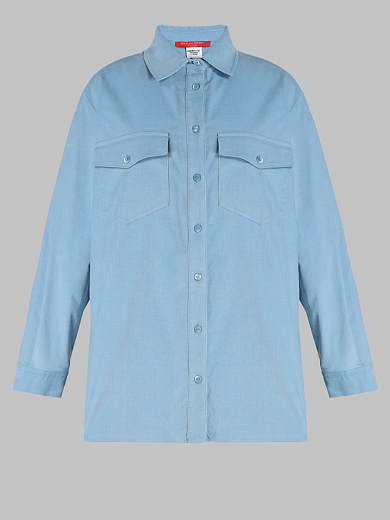 рубашка вельветовая Marina Rinaldi OTTICO