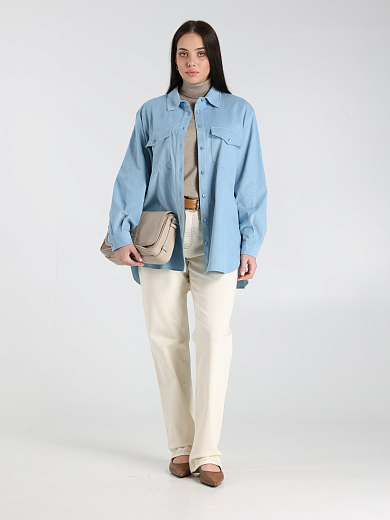 рубашка вельветовая Marina Rinaldi OTTICO