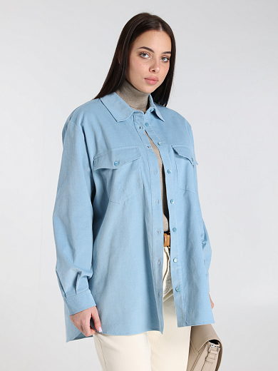 рубашка вельветовая Marina Rinaldi OTTICO