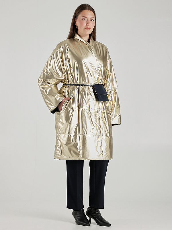 Marina Rinaldi пальто утепленное RUGIADA