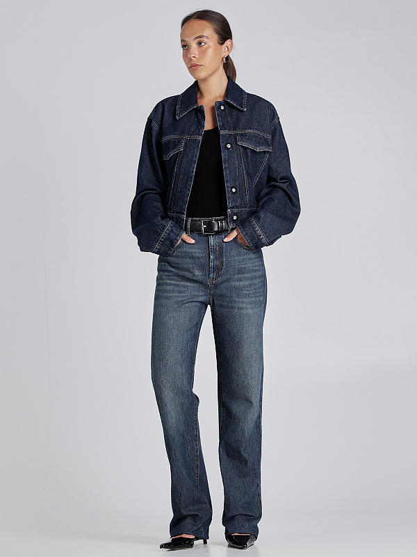 Max Mara куртка джинсовая BORMIO