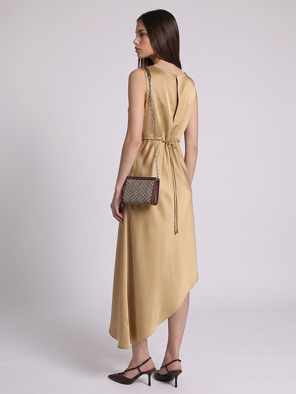 платье Max Mara LAZIO цвет бежевый