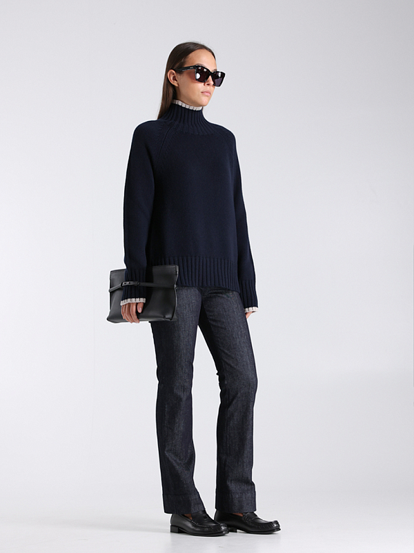 свитер Max Mara MANTOVA цвет темно-синий