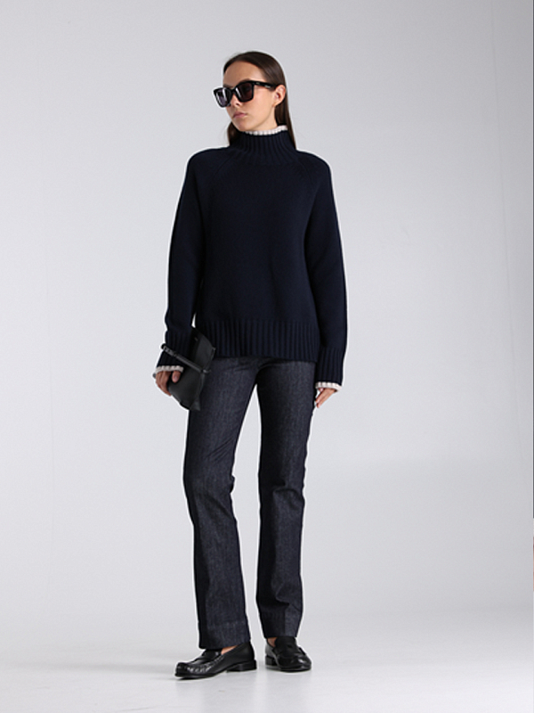 свитер Max Mara MANTOVA цвет темно-синий