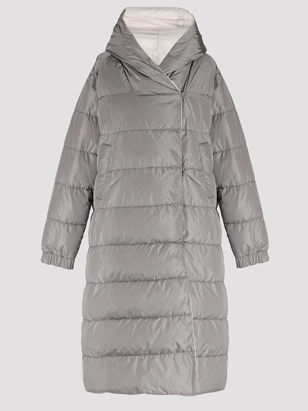 пуховик Max Mara SVEVA цвет серый
