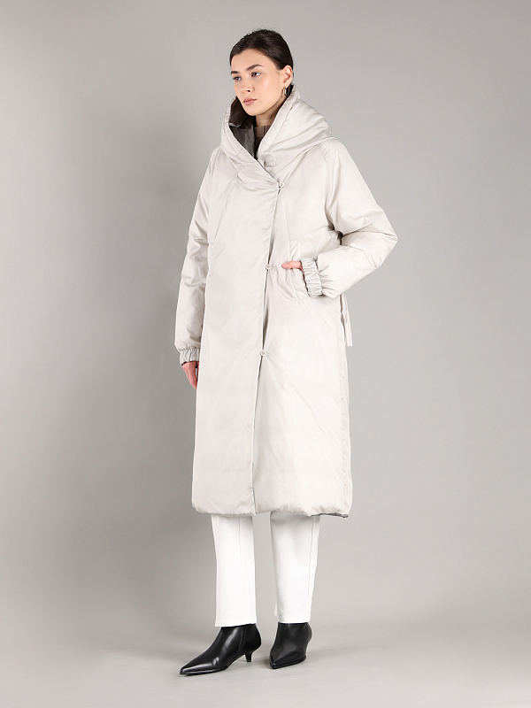 пуховик Max Mara SVEVA цвет серый