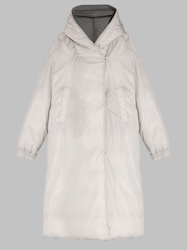 пуховик Max Mara SVEVA цвет серый