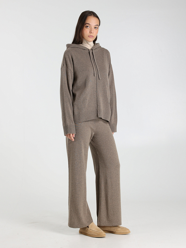 толстовка трикотажная Max Mara Weekend JEREZ цвет светло-коричневый