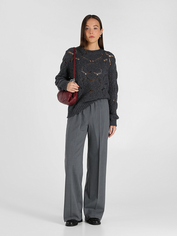 джемпер Max Mara Weekend SIMPATY цвет серый