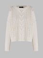 Max Mara Weekend джемпер GRAMMO экрю