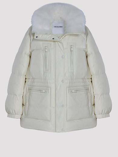 пуховик Yves Salomon 25WFV06277M07W