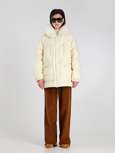 пуховик Yves Salomon 25WFV06277M07W