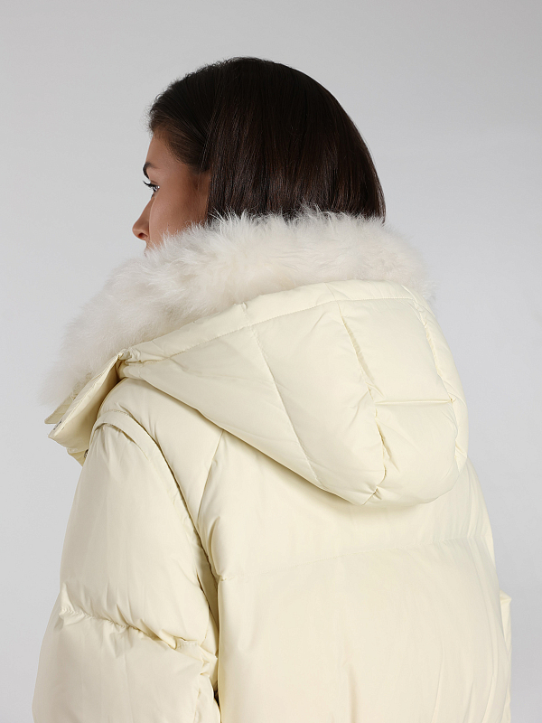 Yves Salomon пуховик 23WFM06000M07W