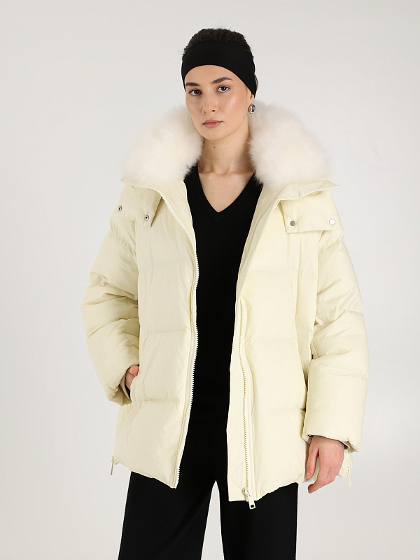 Yves Salomon пуховик 24WFM01576M07W