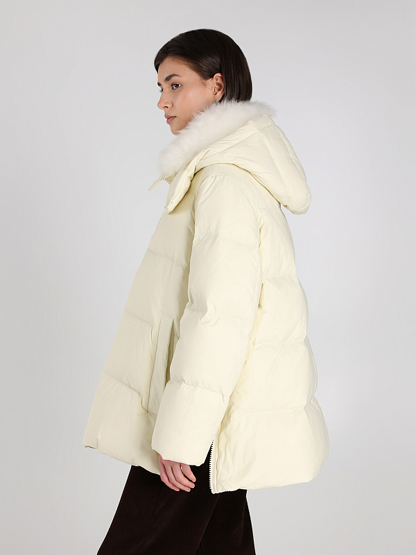 Yves Salomon пуховик 24WFM01576M07W