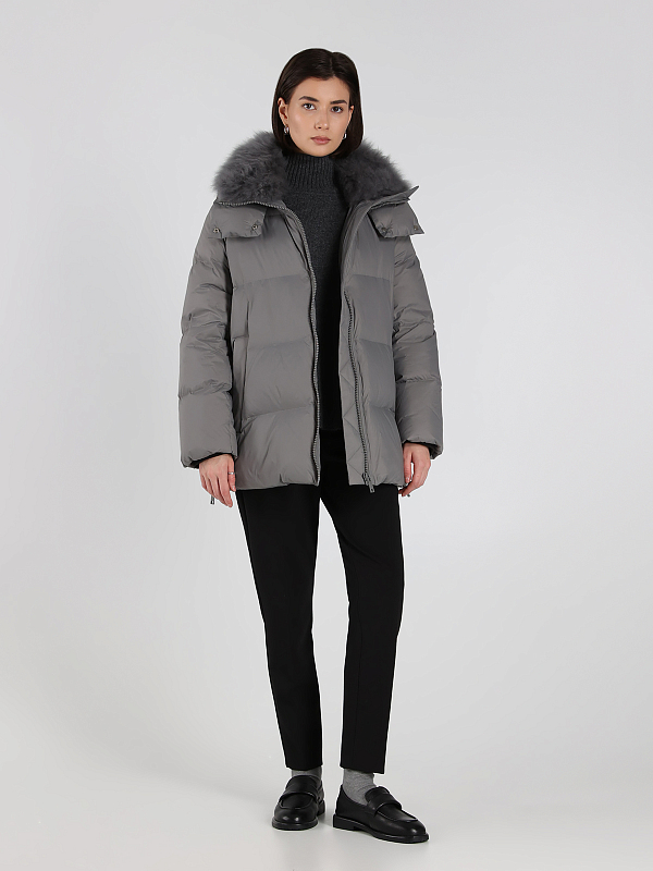 Yves Salomon пуховик 24WFM01576M07W