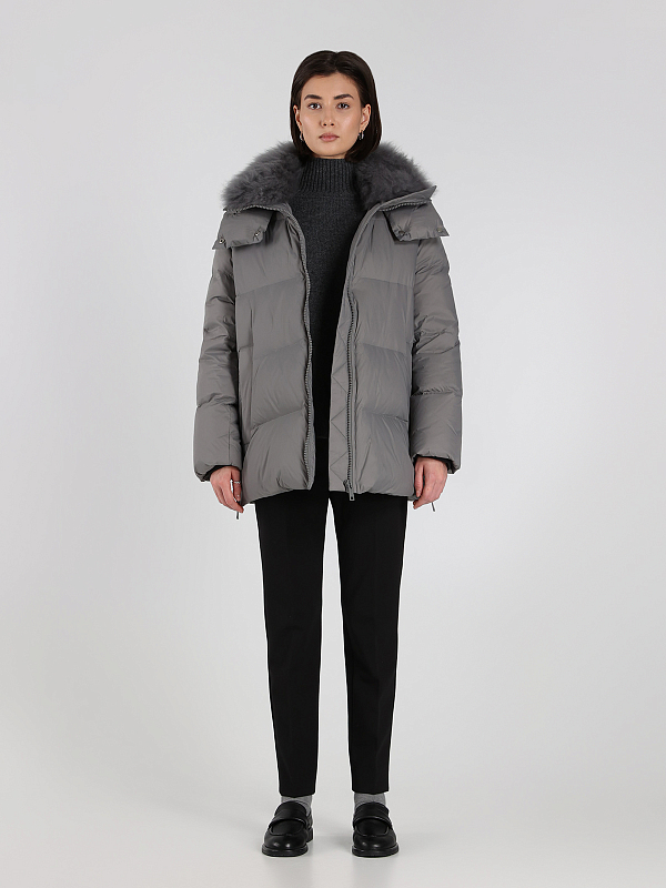 Yves Salomon пуховик 24WFM01576M07W