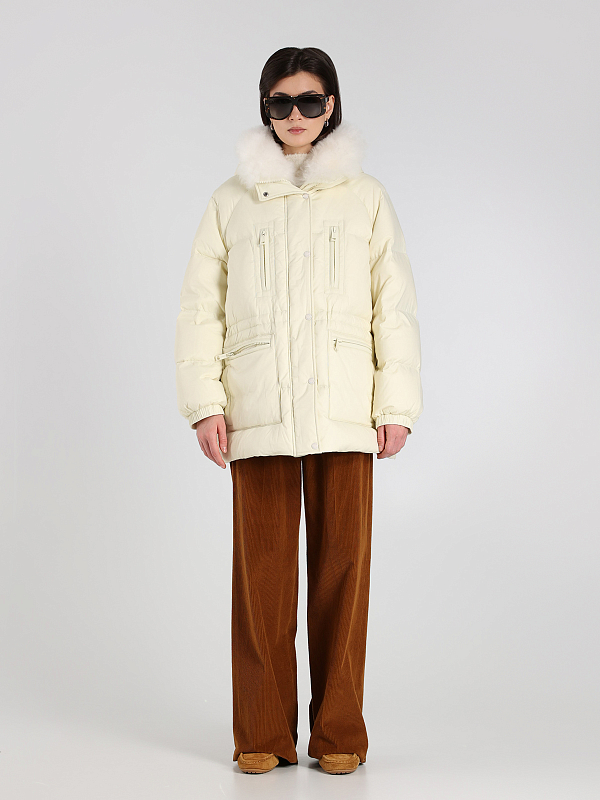 Yves Salomon пуховик 25WFV06277M07W