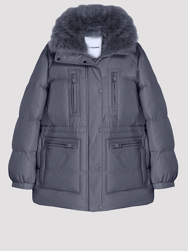 Yves Salomon пуховик 25WFV06277M07W