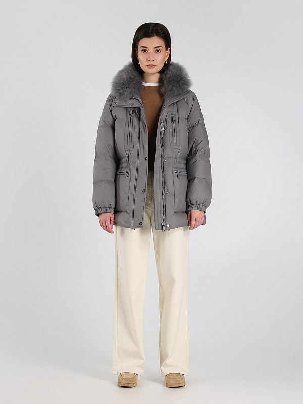 Yves Salomon пуховик 25WFV06277M07W